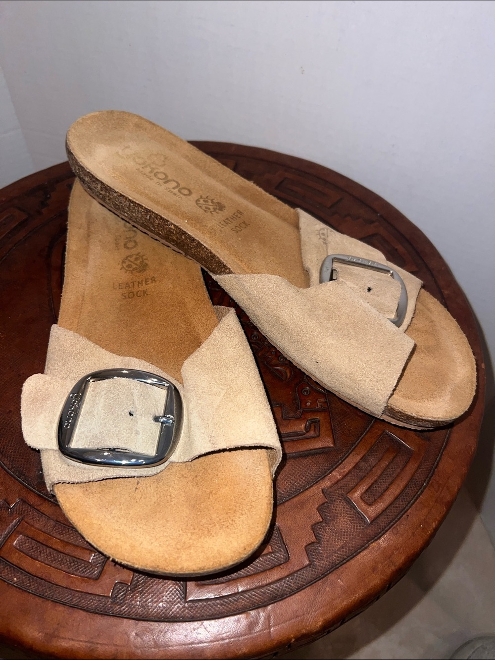 YOKONO Big Buckle Sandals from Spain